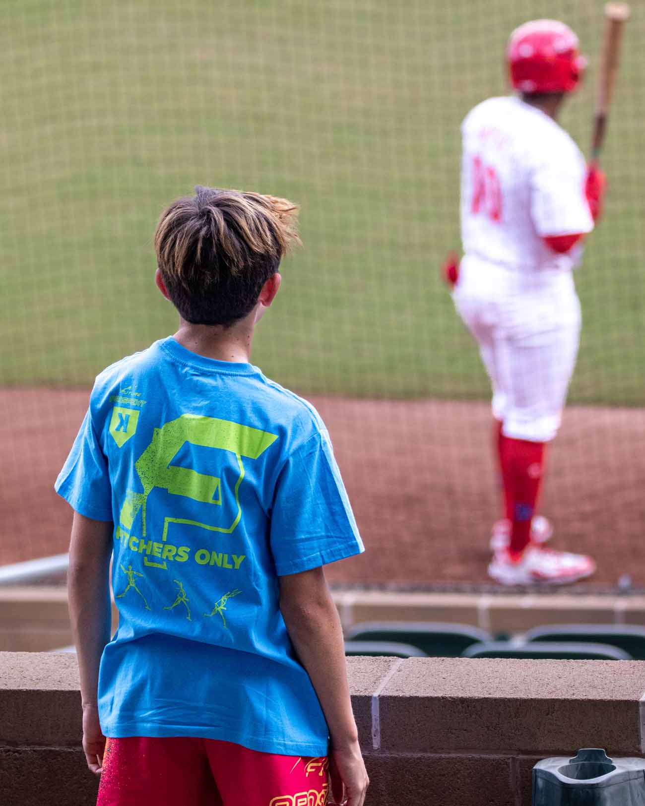 YOUTH Future Prospects Galaxy Tee Blue - Pitchers Only