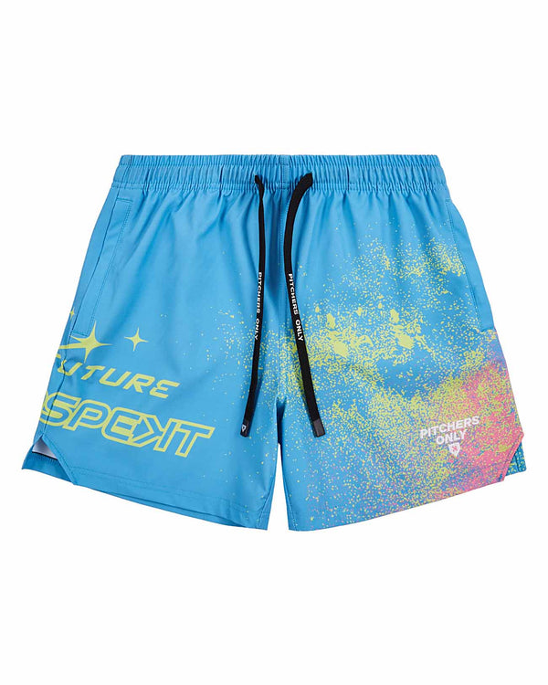 YOUTH Future Prospects Training Shorts - Blue - Pitchers Only