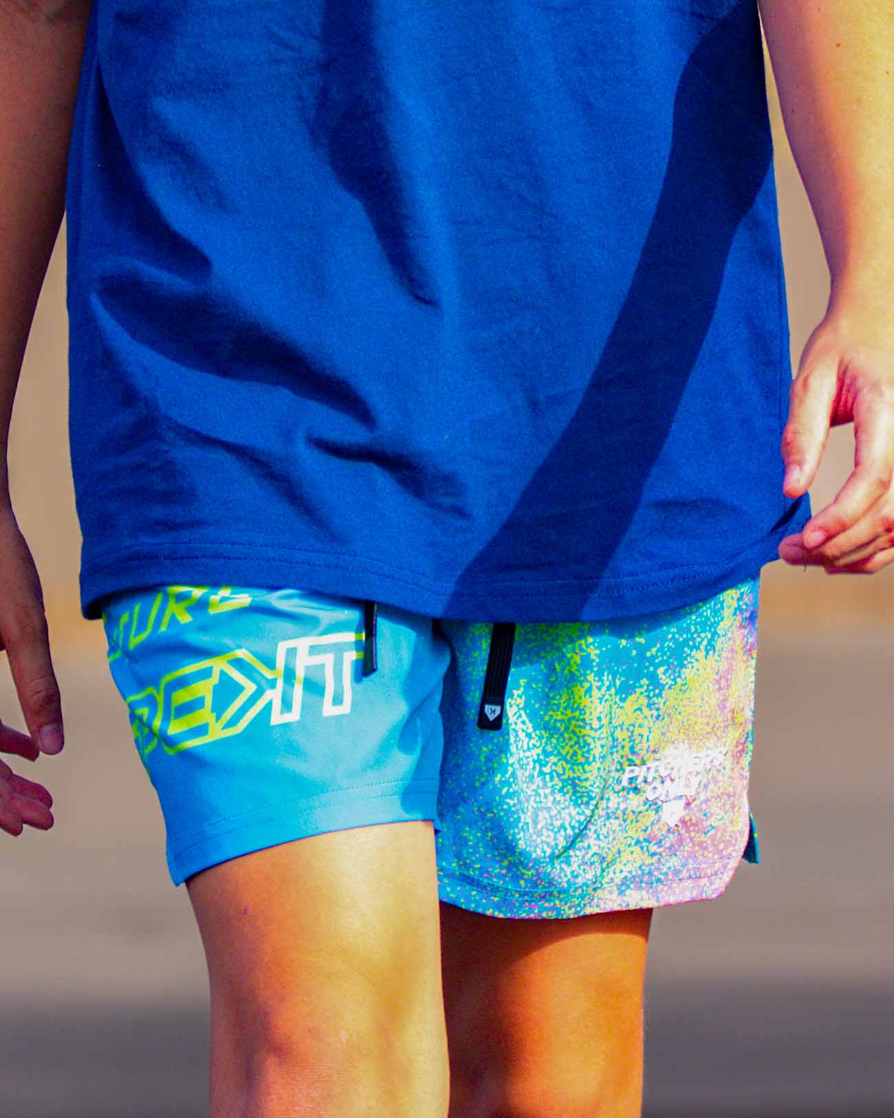 YOUTH Future Prospects Training Shorts - Blue - Pitchers Only