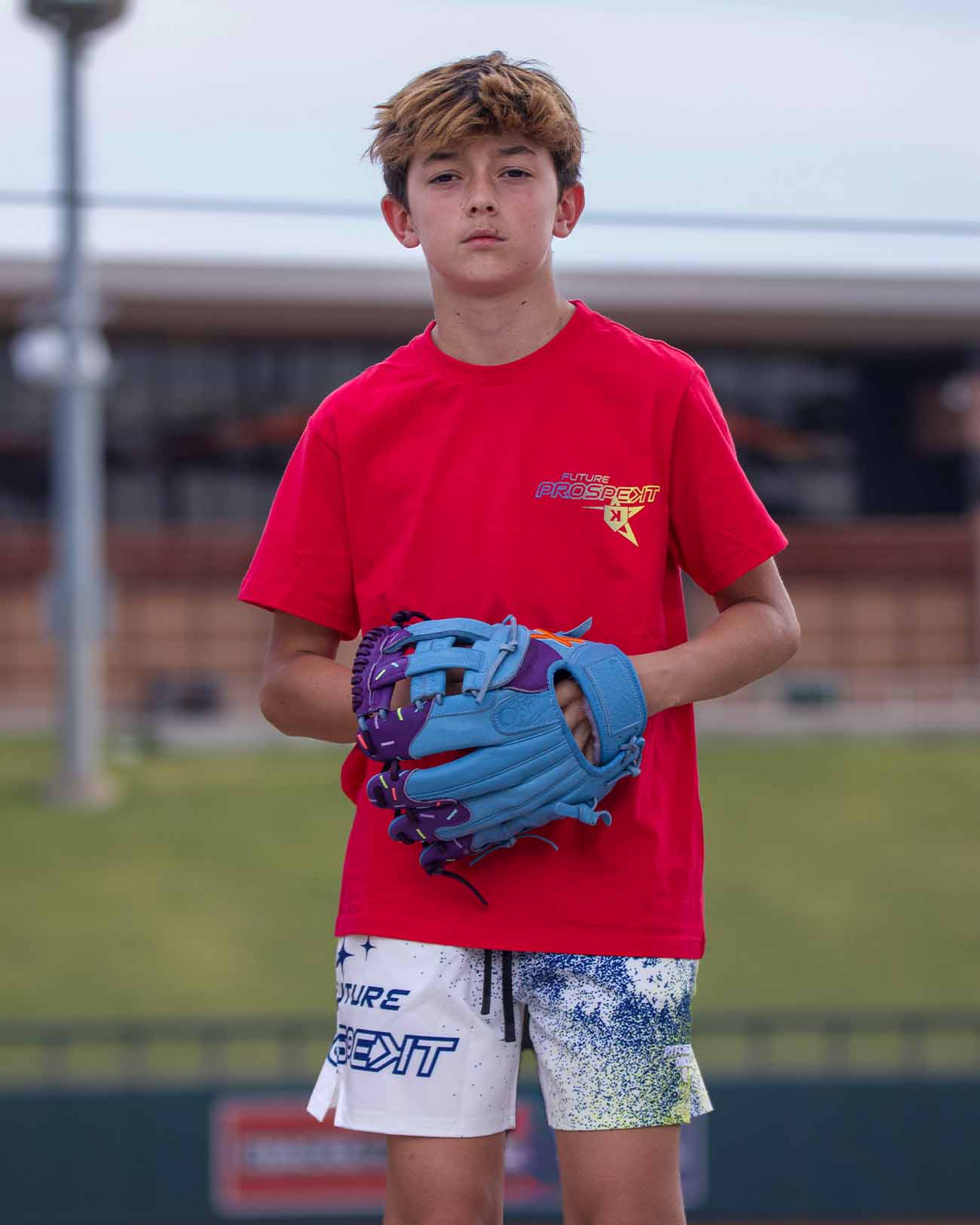 YOUTH Future Prospects Training Shorts - White - Pitchers Only