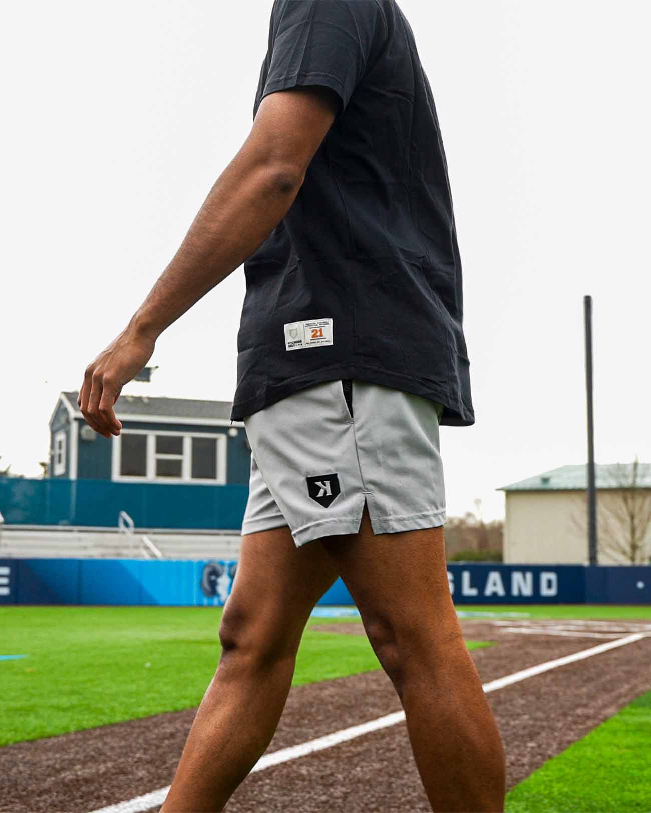 Gray Training Shorts - Pitchers Only