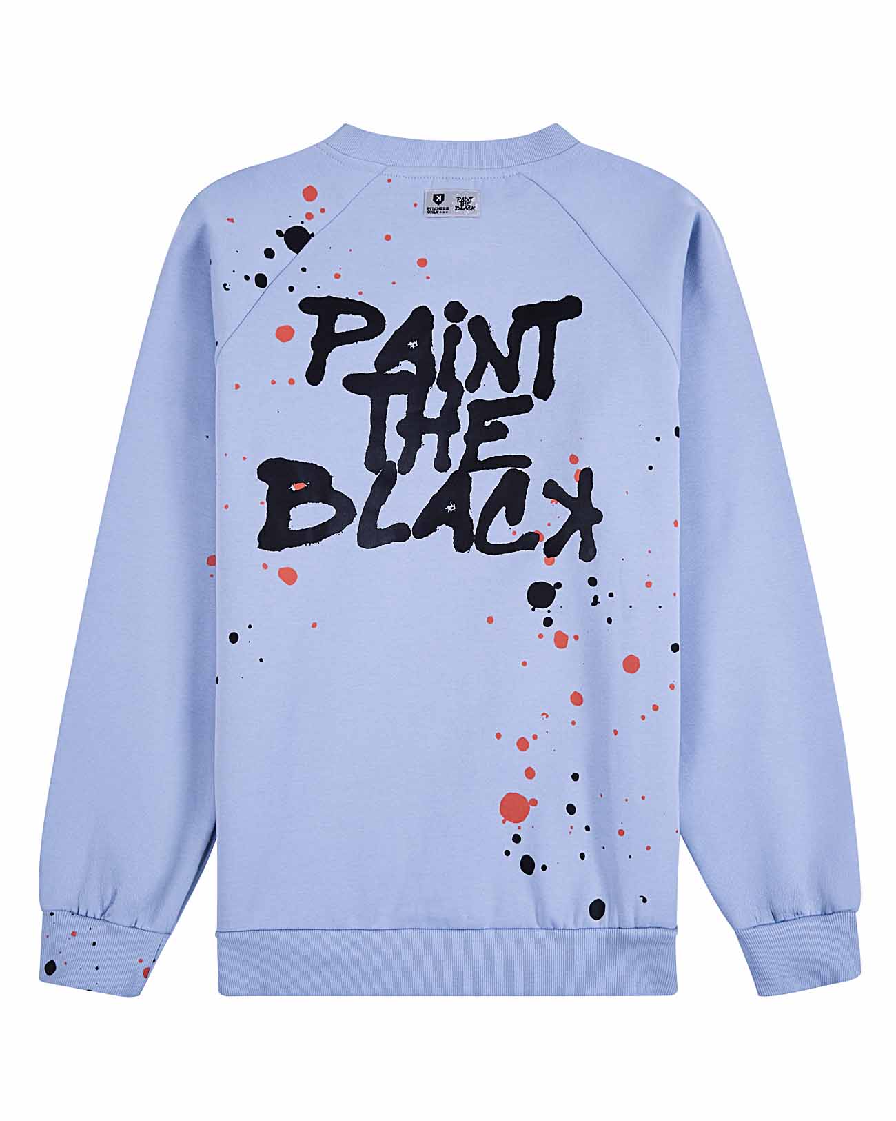 YOUTH Paint The Black Crewneck - Bullpen Blue - Pitchers Only