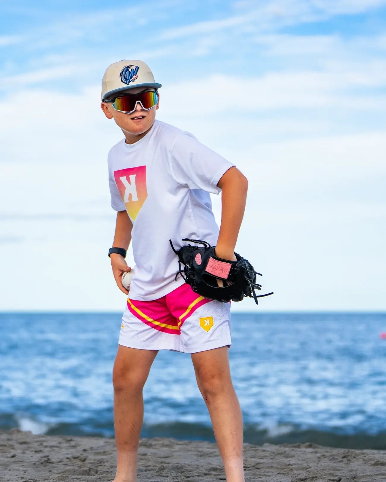 YOUTH Pink Lemonade Shorts - Pitchers Only