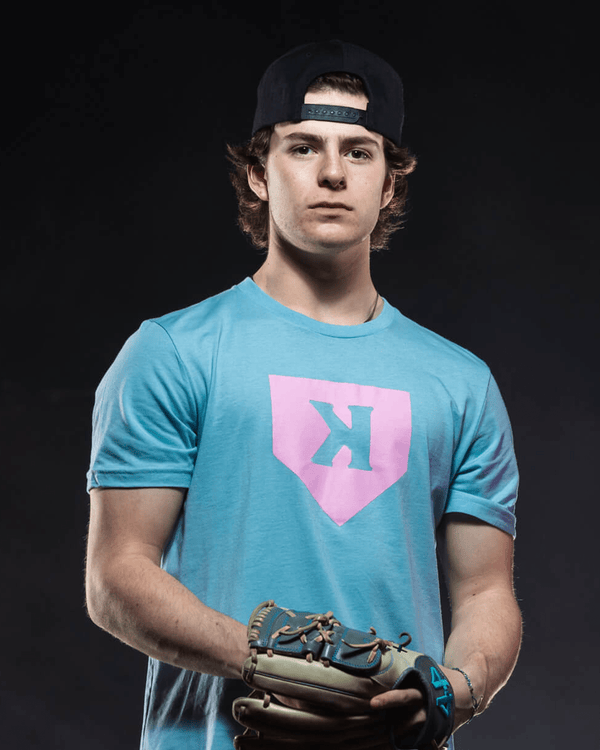 Cotton Candy Blue Tee - Pitchers Only